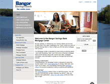 Tablet Screenshot of bangormortgage.com